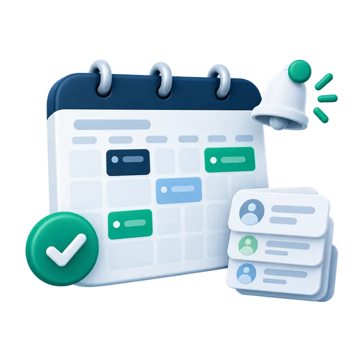 Illustration de Gestion des rendez-vous
