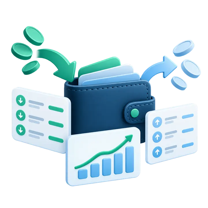 Illustration de Gestion de trésorerie